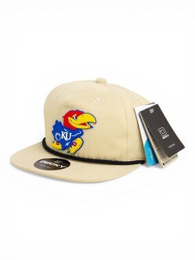 Kansas Jayhawks 3D Classic Rope Hat- Birch/ Black